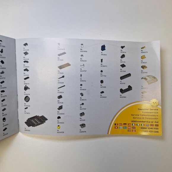 LEGO Speed Champions Manual Lamborghini Countach 76908 Instruction Book Car - Picture 5 of 6